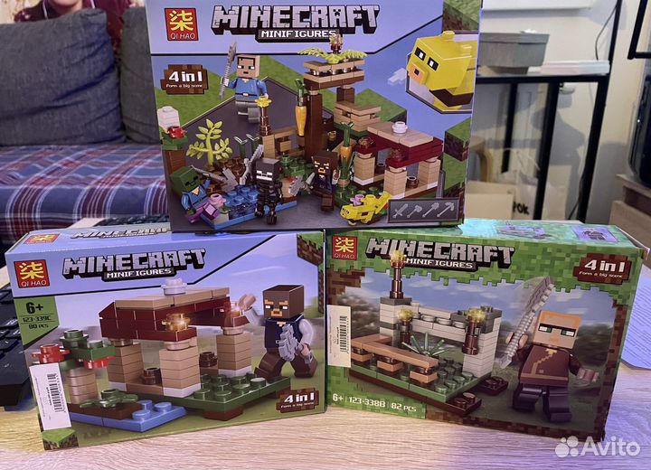 Конструктор Minecraft, аналог Lego