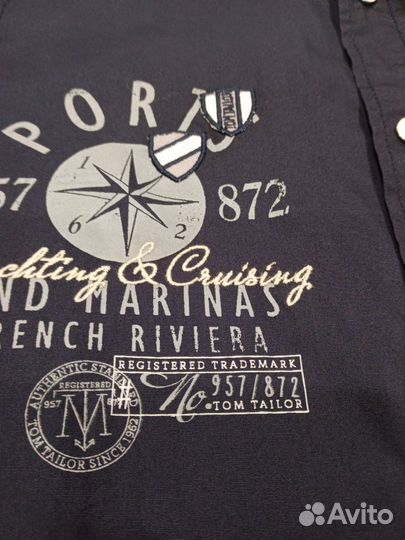 Tom tailor Рубашка мужская S новая