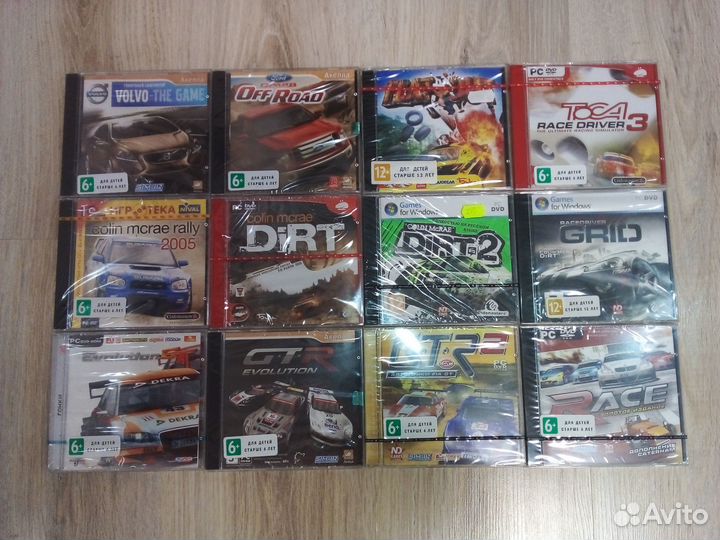Игры на пк в заводской упаковке и не только