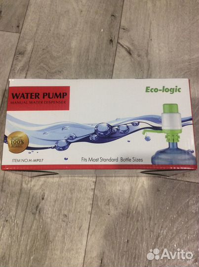 Помпа механическая новая для бутылей 19 л