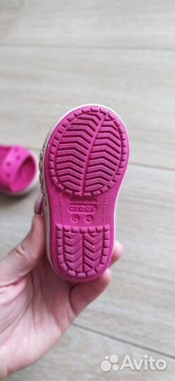 Босоножки crocs на девочку С4 13см