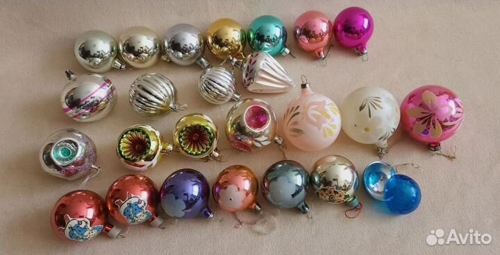 Елочные игрушки СССР