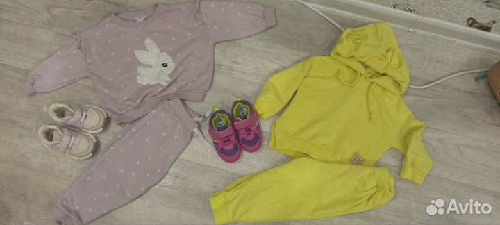 Брендовые вещи на девочку 80,86-92