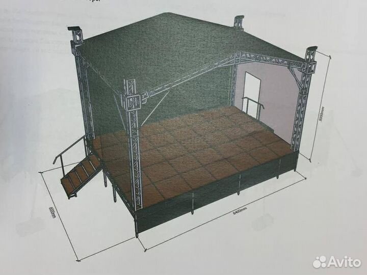Аренда музыкального оборудования, аренда сцены