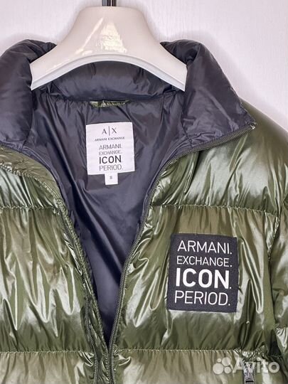 Пуховик armani icon period