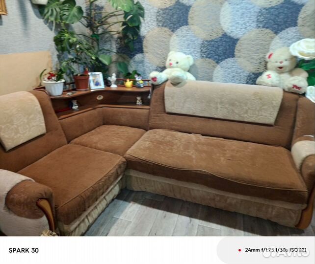 Угловой диван бу