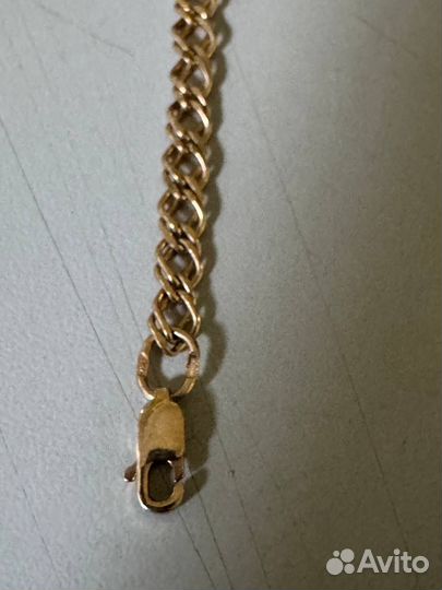 Золотой браслет 585/3.2гр/20.5см