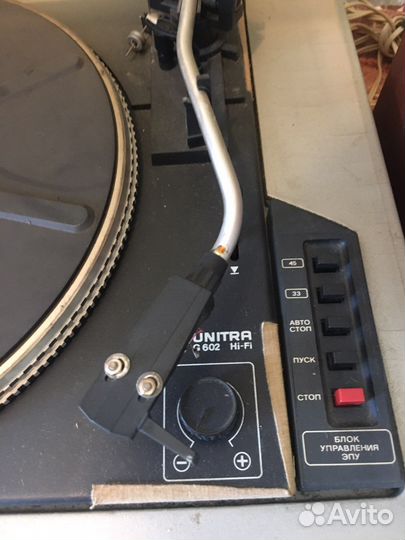 Виниловый проигрыватель вега 109