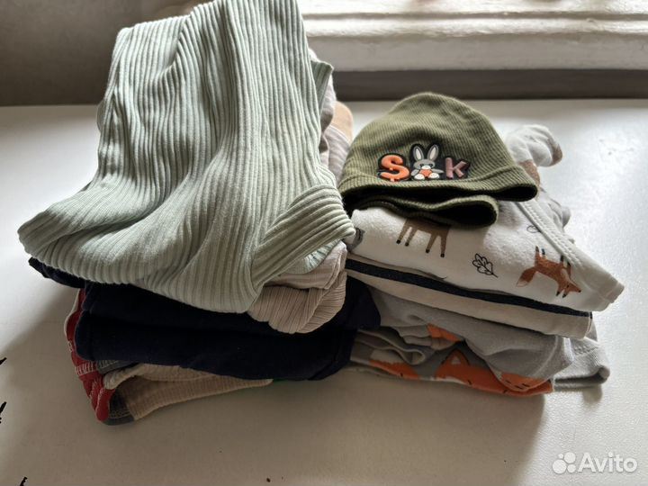 Вещи и обувь пакетом на мальчика 80