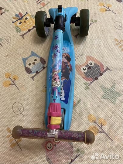 Самокат детский трехколесный складной