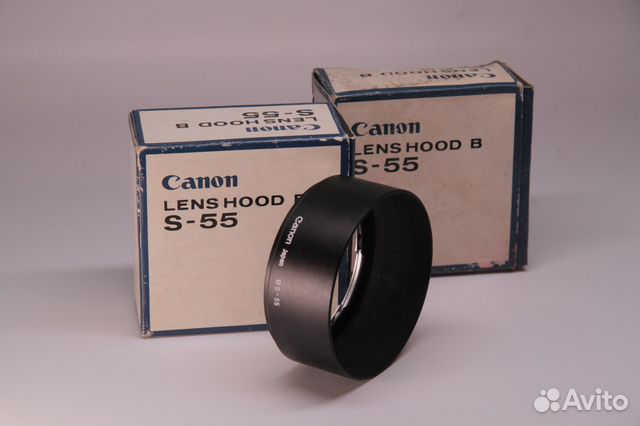 Бленда BS-55 для Canon FD 50mm 1.8, 1.4, 1.2, ориг