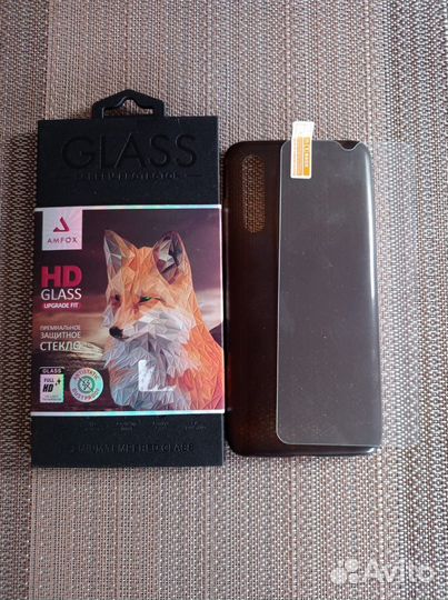 Чехол + защитное стекло для Xiaomi Mi 9 Lite