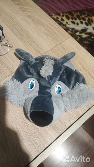 Маска волка детская