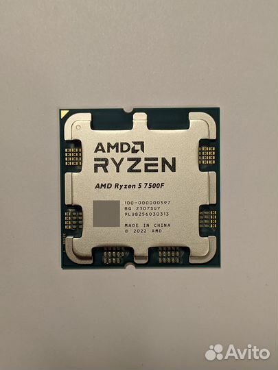 Новые AMD Ryzen 5 7500F