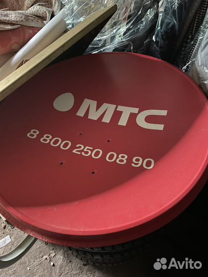 Спутниковая тарелка МТС приставка