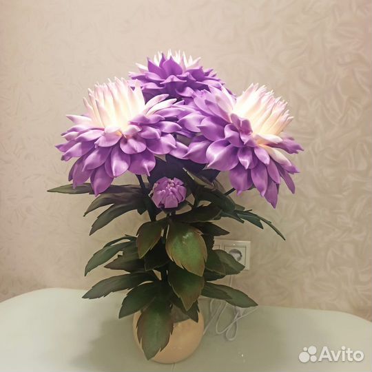 Светильник - цветы