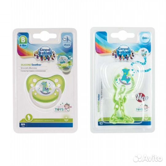 Пустышка. Клипса для пустышек