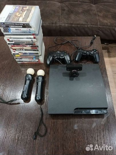 Игровая приставка ps3 с играми
