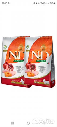 Farmina разные 2.5кг корма для собак и щенков