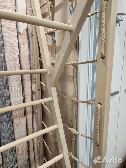 Детская шведская стенка деревянная