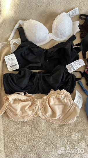 Бюстгальтер белый 80В мягкий милавица