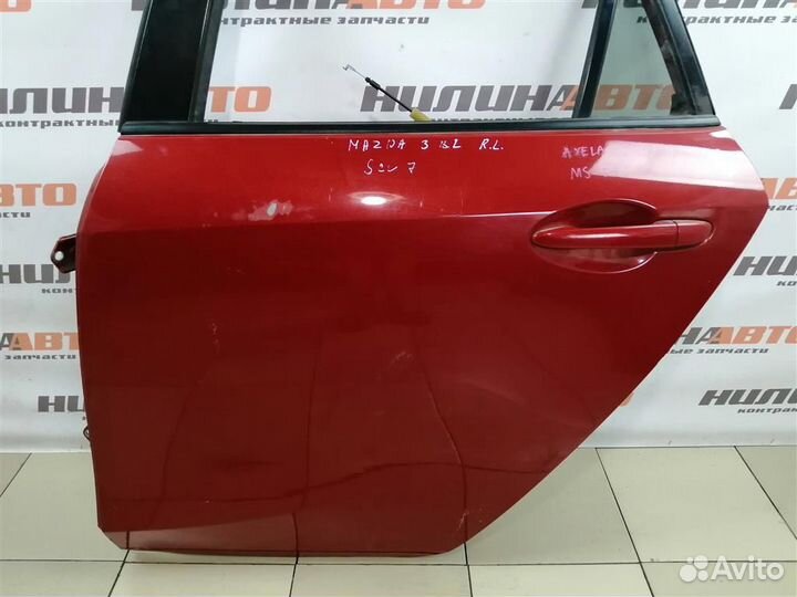 Дверь задняя левая Мазда 3 BL бл