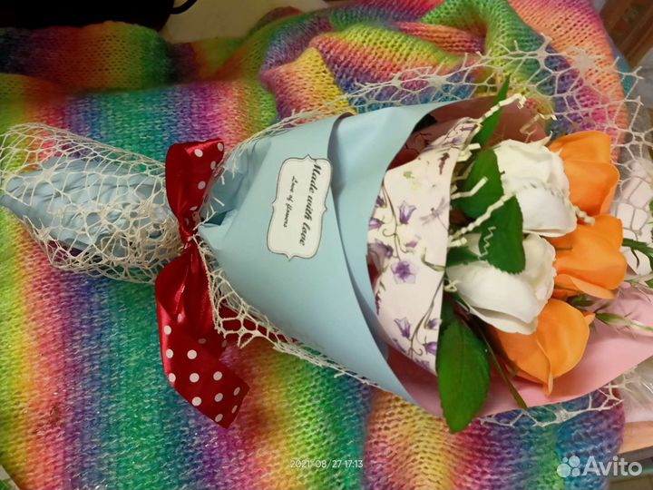 Букет из мыльных роз Томск