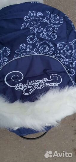 Санки коляска новые Северные с муфтой