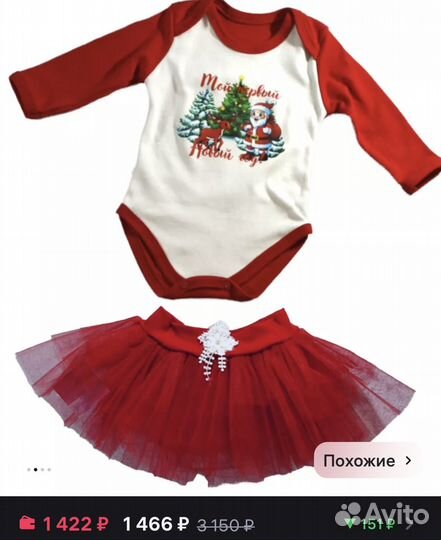 Новогодний костюм для девочки