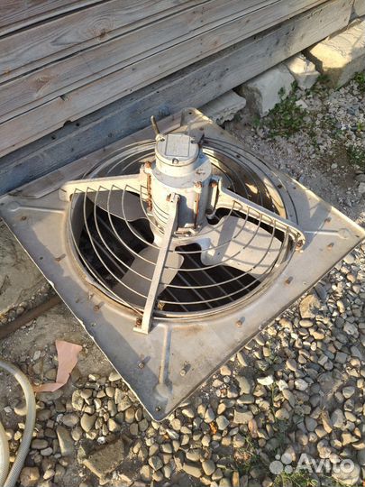 Вентилятор осевой промышленный