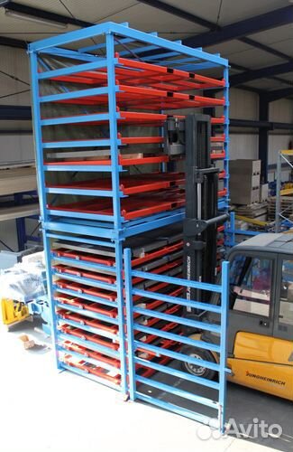 Стеллаж для хранения листового металла