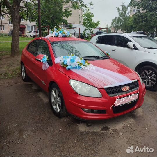 Свадебные украшения на машину №6