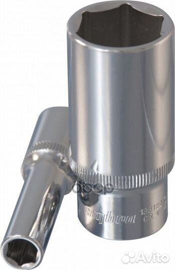 Головка торцевая глубокая 3/8''DR 19 мм. ombra