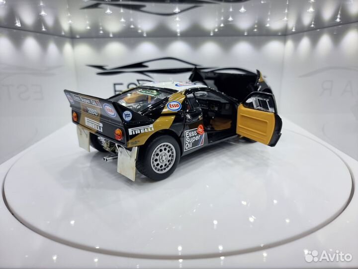 Модель Lancia Rally 037 Piancavallo #1 1984 kyosho