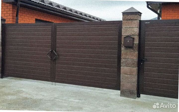 Ворота распашные