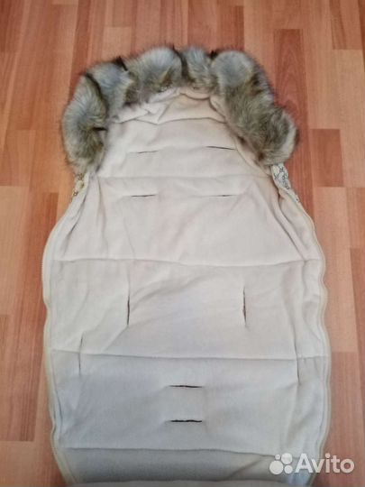 Зимний конверт в коляску