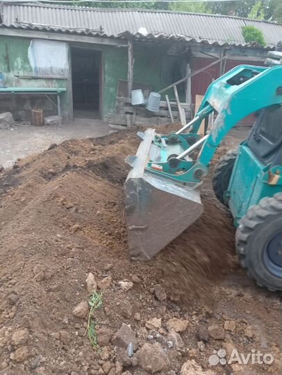 Услуги минипогрузчика