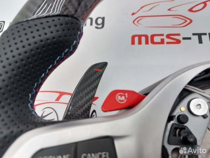 Руль M BMW X3 G01 X3M F97 дисплей подогрев карбон