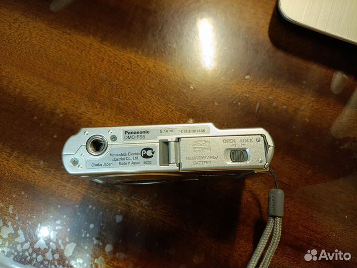 Фотоаппарат panasonic lumix dmc-fs5 вся комплектац