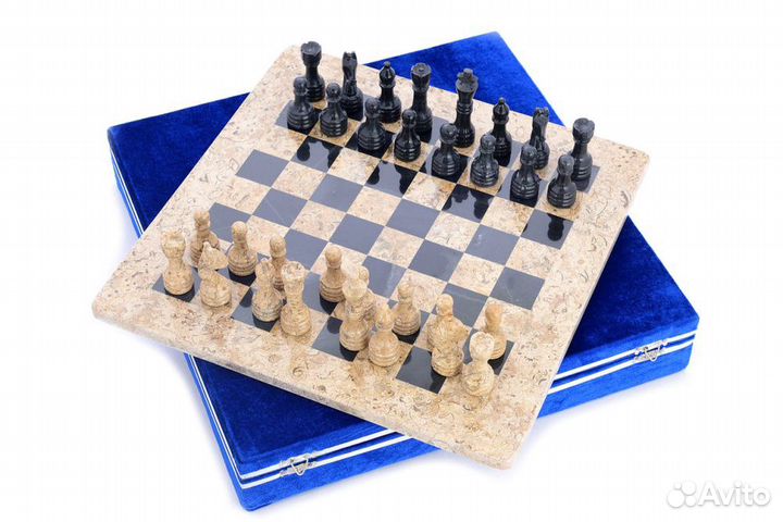 Шахматы каменные 