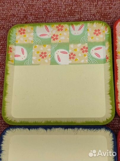 Подставка под стаканы, папье-маше, Япония