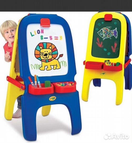 Мольберт для рисования двухсторонний