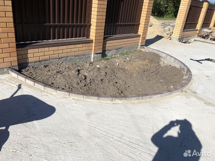 Укладка тротуарной плитки