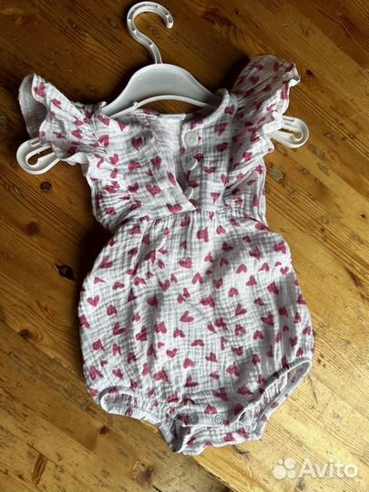 Ромпер боди для девочки 74 размер
