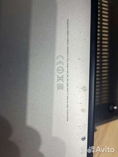 Аккумулятор macbook air 13 a1466