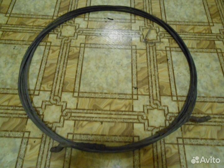 Трос 4.6-6.5 мм нерж 5-8-10м буксир чистка канализ