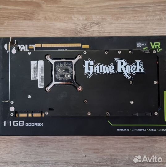 Видеокарта 1080 Ti Palit Gamerock