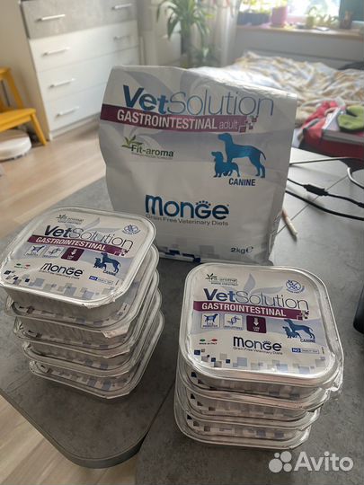 Корм для собак Monge Гастро