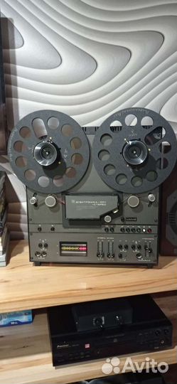 Катушечный магнитофон электроника 004