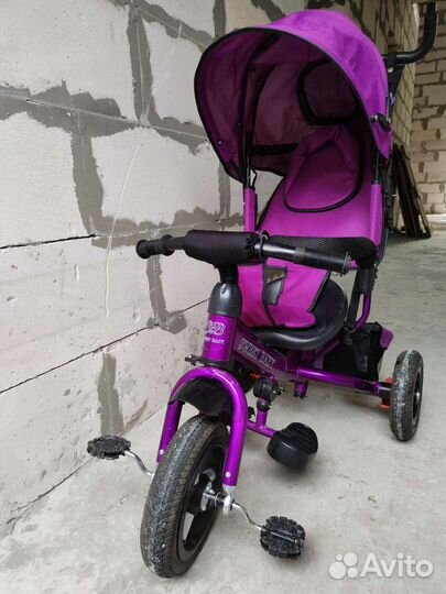 Детский велосипед с ручкой